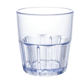 Vaso de plástico estireno, transparente de 12 oz.VATRA-12 CALEDONIA