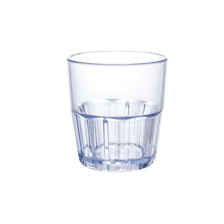 Vaso de plástico estireno, transparente de 12 oz.VATRA-12 CALEDONIA