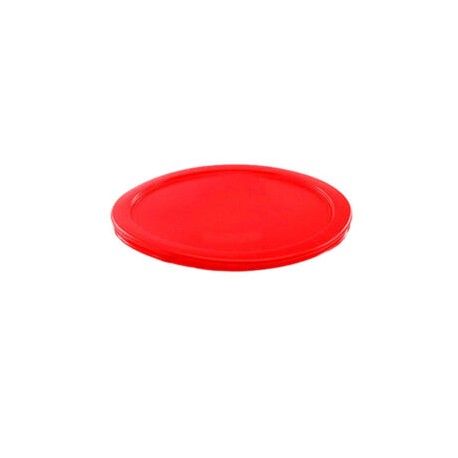 Tapa de polietileno, color roja para recipiete redondo de 6 y 8 qt.TAPERE-68R CALEDONIA