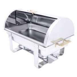 Chafer rectangular de lujo A. Inox Roll Top AT721R61-1 ATOSA