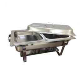 Chafing dish de 9 lts. con 2 insertos medios 431- MIGSA