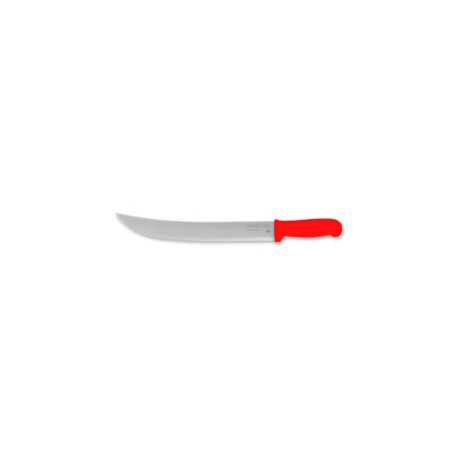 Cuchillo Bistecero Curvo 12” Color Rojo CABIC-12R RHINO