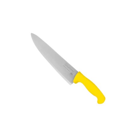 Cuchillo Chef Profesional Amarillo 10 Pulgadas CACHE-10 CALEDONIA