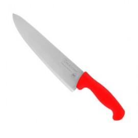 Cuchillo Chef Profesional Rojo 10 Pulgadas CACHE-10R CALEDONIA